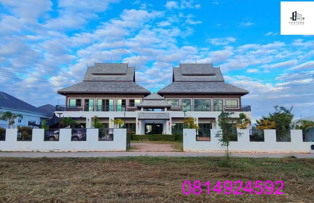 บ้านให้เช่าใกล้สนามบินเชียงราย 25,000 ต่อเดือน 4 ห้องนอน