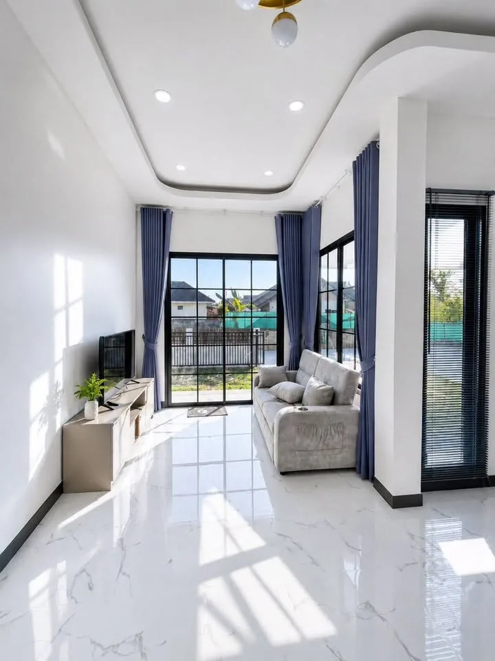 บ้านเดี่ยวสร้างใหม่ 5 หลัง บ้านป่าบง รอบเวียง